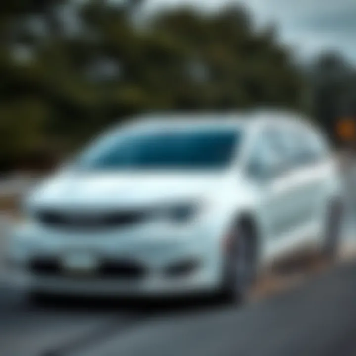 Dynamic Performance of the 2018 Chrysler Pacifica Touring Performance specifications of the 2018 Chrysler Pacifica Touring in action
