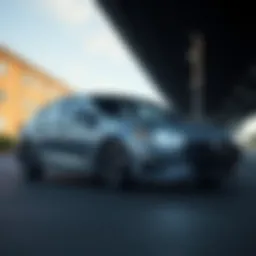 Sleek exterior design of the 2018 Hyundai Sonata SE