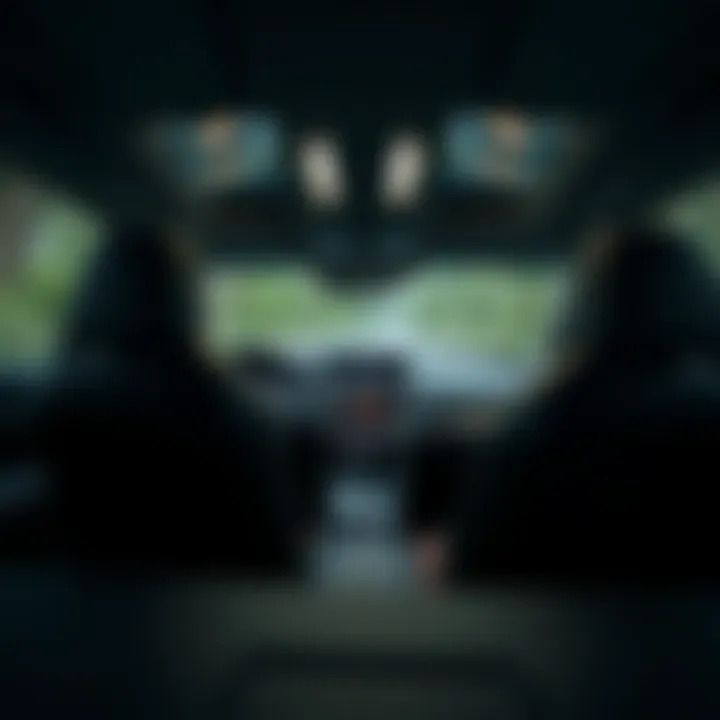 Spacious and modern interior of the 2019 Subaru Crosstrek 2.0 i Premium AWD