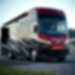 Exterior view showcasing the sleek lines and premium paint finish of the Newmar Dutch Star 4081