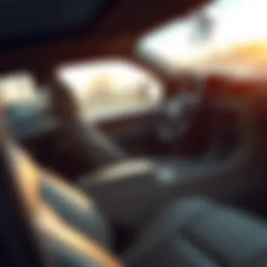 Interior shot highlighting the luxurious features of the 2000 Jeep Cherokee Limited