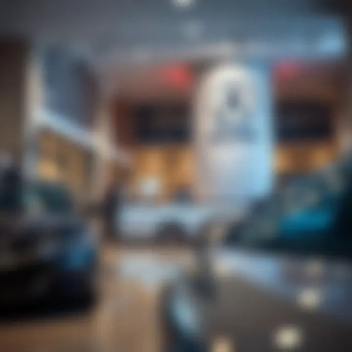 Customer Service Experience at Acura Dealership Customer service desk at Acura dealership