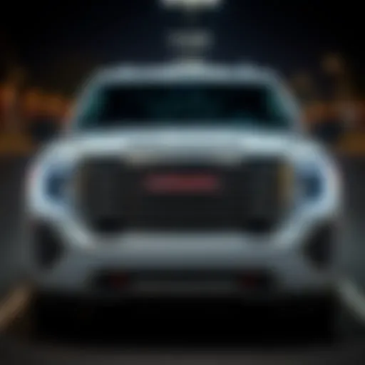 Front view of the 2020 Denali 1500 showcasing its sleek design