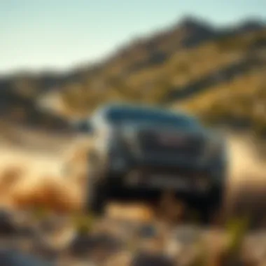 Performance on Rugged Terrain 2020 Denali 1500 in action on rugged terrain demonstrating performance