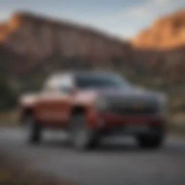 Sleek Exterior of the 2017 Silverado High Country Sleek exterior design of the 2017 Silverado High Country