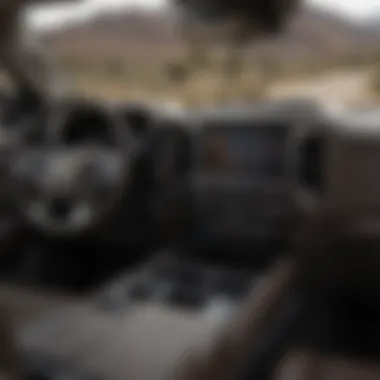 Advanced Technology in the 2017 Silverado High Country Advanced technology dashboard with infotainment system