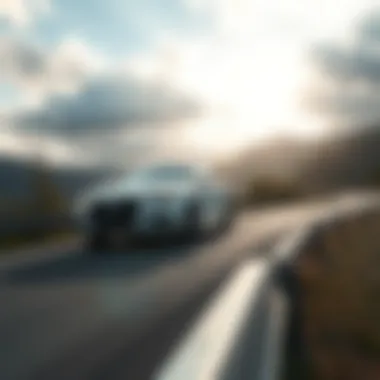 Dynamic Driving Experience of the Audi A3 2.0 T Quattro Driving experience of the 2016 Audi A3 2.0 T Quattro on a scenic road, illustrating its handling.