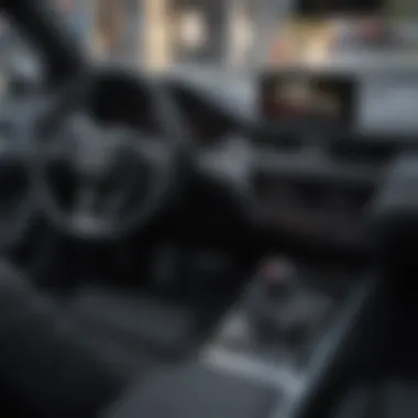 Interior Luxury and Technology of Audi Two-Door Convertible Interior luxury and technology features of Audi two-door convertible