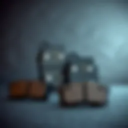 High-performance brake pads showcased on a sleek backdrop