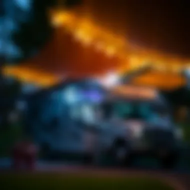 Comparison of different LED light strips for RV awnings