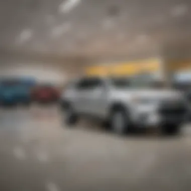 Chevrolet Showroom in Manteca Showroom filled with Chevrolet vehicles