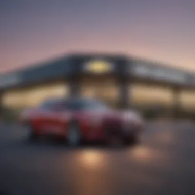 Chevrolet dealership exterior showcasing local branding in Hobbs