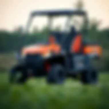 Market Comparison of the 2011 Kubota RTV 900 Comparative analysis chart of Kubota RTV 900 against competitors