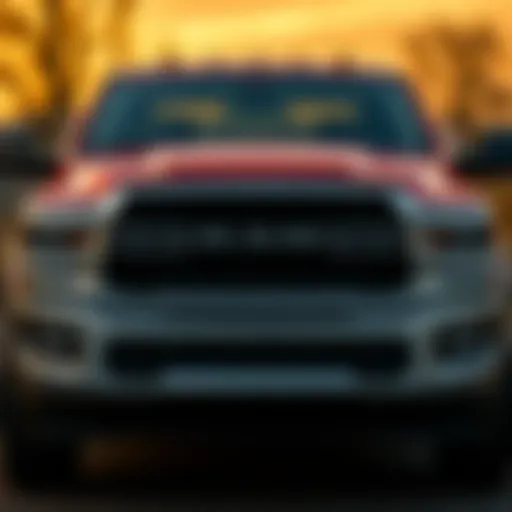 Front view of the 2019 Ram 2500 showcasing its robust design