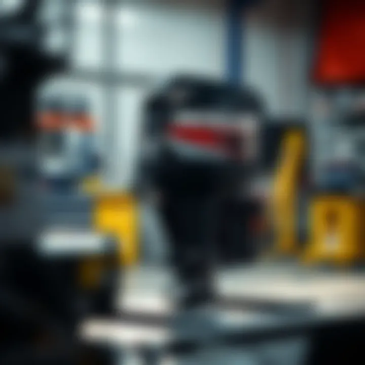 Performance Testing of Lower Unit Performance testing of Mercury outboard motor lower unit