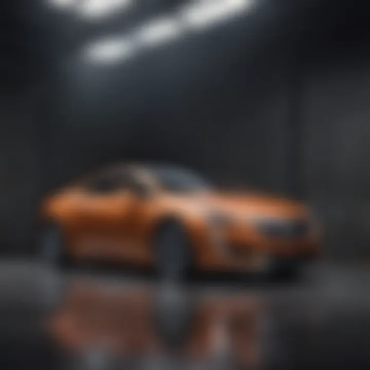 Performance metrics and specifications of the Cadillac ELR displayed graphically