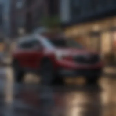 Dynamic Performance of the GMC Terrain SLE 2019 GMC Terrain SLE in a dynamic driving scenario