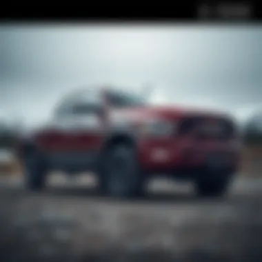 Rugged Design of Dodge Ram 2500 Dodge Ram 2500 showcasing its rugged design