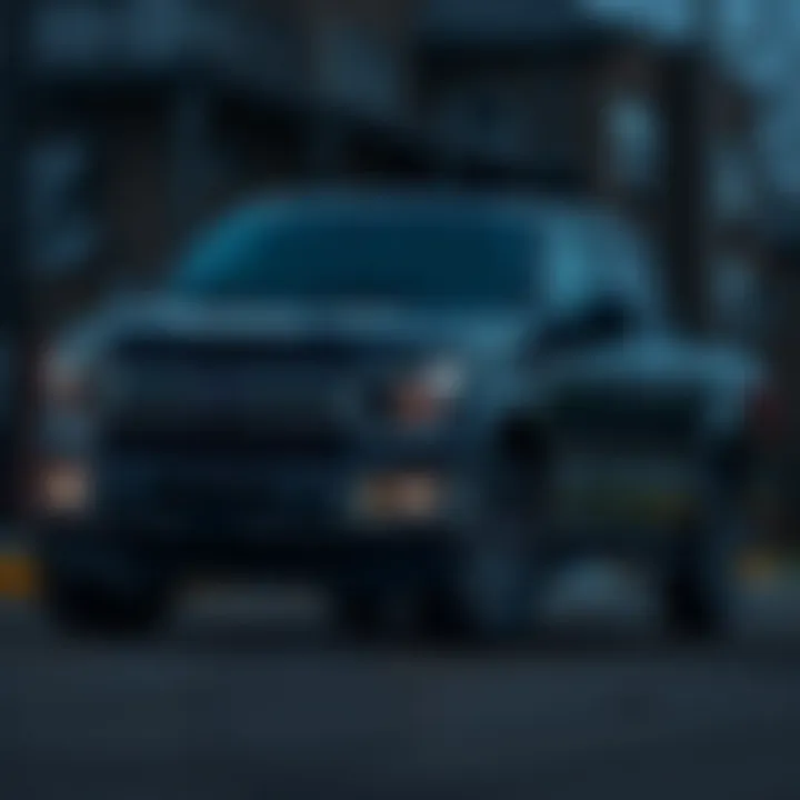 Exterior view of the 2018 Ford F150 XLT SuperCrew showcasing its robust design