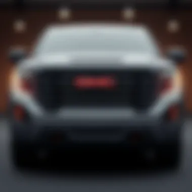 Front view of the 2022 GMC Sierra Regular Cab showcasing its bold grille and modern design.