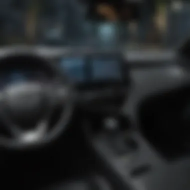 Advanced Technology in the 2022 Toyota Camry XSE Interior cabin highlighting advanced technology features of the 2022 Toyota Camry XSE