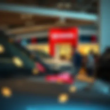 Inside a Toyota Showroom: The Customer Experience Customer examining a new Toyota vehicle inside a showroom