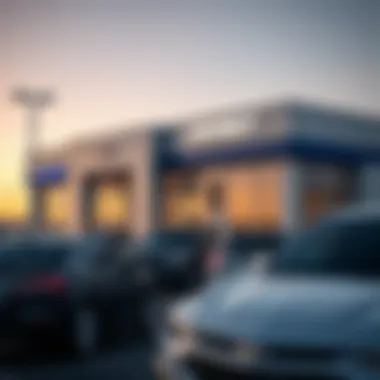 Exterior view of Dan Deery Chevrolet dealership