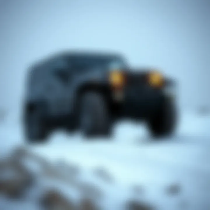 Performance metrics of the 2007 Jeep Wrangler during off-road conditions