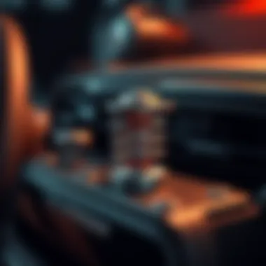 Components of the Thermostat System in a 2016 Dodge Charger Dodge Charger thermostat components