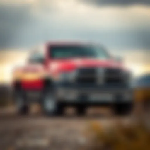 2014 Ram 1500 Outdoorsman in a rugged outdoor setting