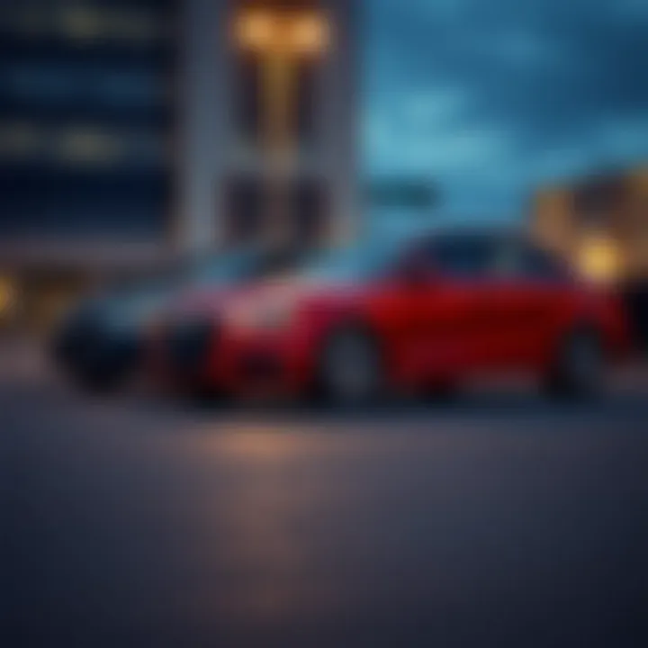 Market positioning comparison with other sedans