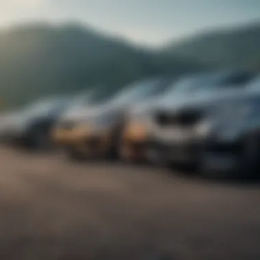 A stunning lineup of used BMW vehicles