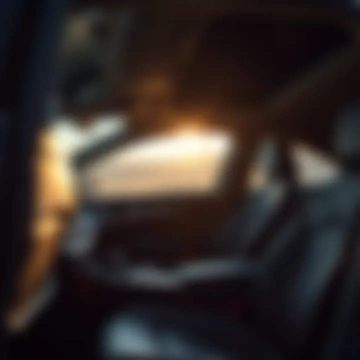 A luxurious Genesis vehicle interior highlighting craftsmanship and comfort