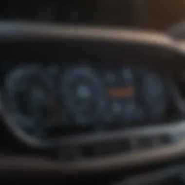 User-Friendly Dashboard of the Hyundai Santa Fe Dashboard displaying the user-friendly interface of the Hyundai Santa Fe
