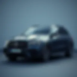 Elegant exterior design of the Mercedes SUV AMG GLE 43