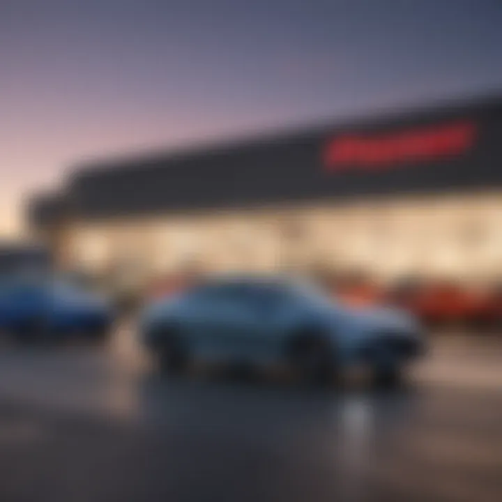 Exterior view of Pioneer Honda dealership in Parkersburg