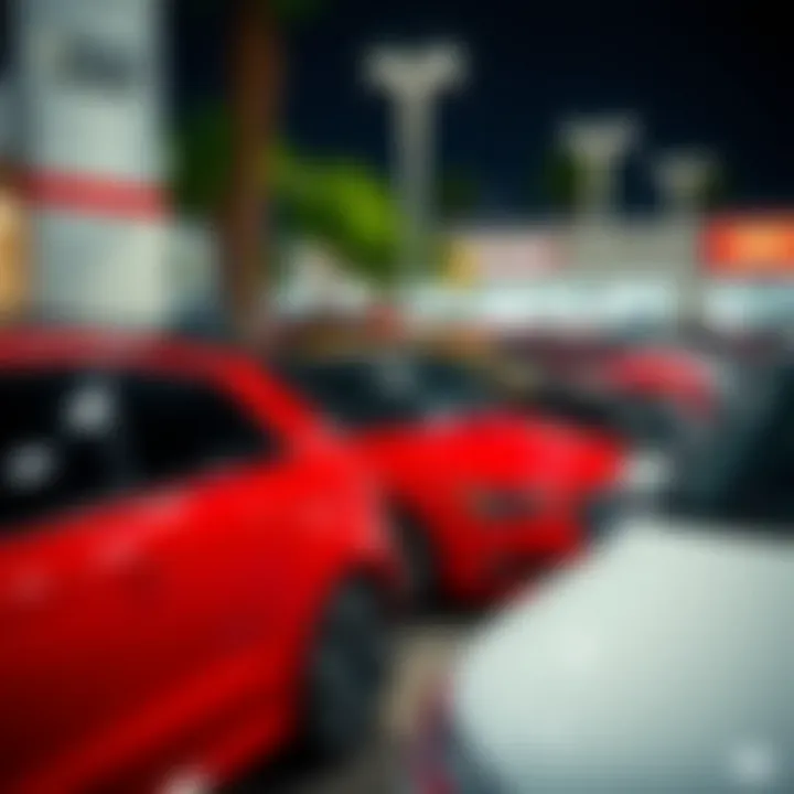 A diverse selection of used Audi A3 cars available at a Los Angeles dealership