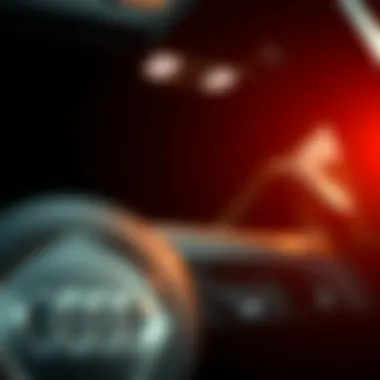 Close-up of Audi A3 interior highlighting luxury and craftsmanship