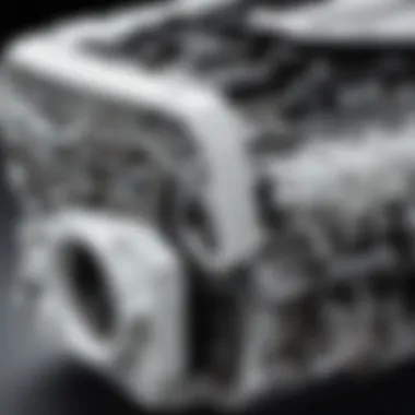 The high-performance engine specifications of the Series White STI.