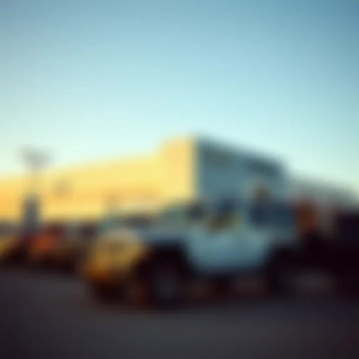 Local Jeep Dealership Showcase in El Paso A local Jeep dealership in El Paso