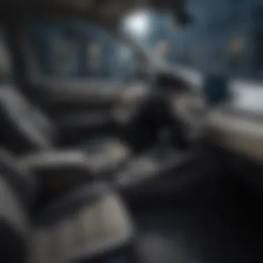 Interior Layout of Similar Vehicle Interior layout of a similar vehicle