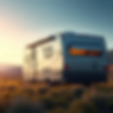 An infographic depicting various RV financing options