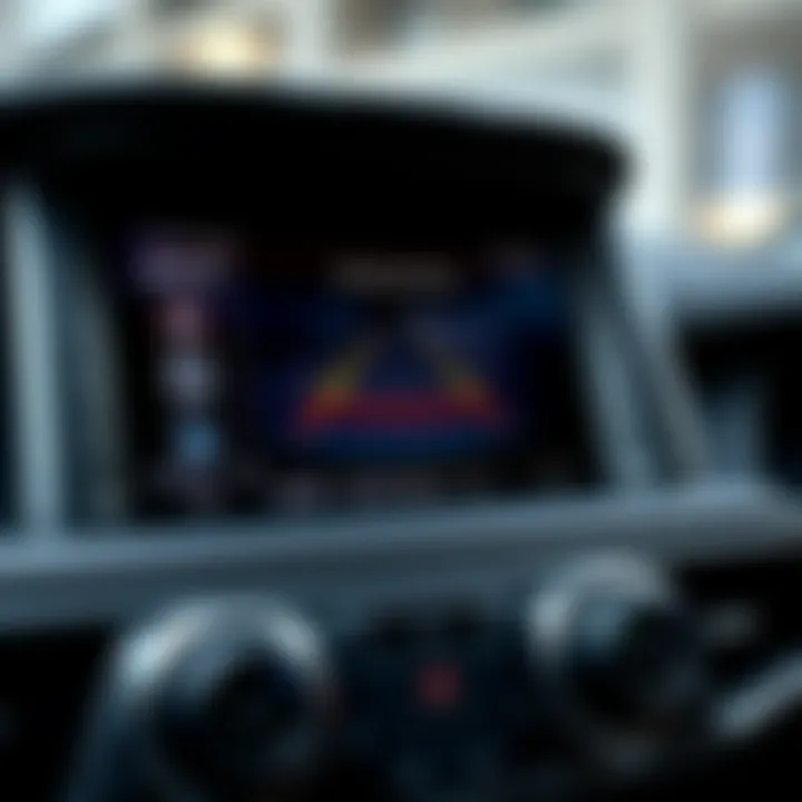 Highlander Blind Spot Monitor system interface