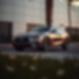 Elegant exterior design of the 2017 Infiniti Q30 showcasing its sleek lines and modern aesthetics