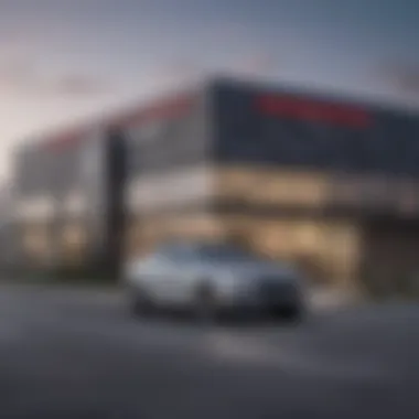 Exterior view of Jerry Seiner Buick GMC showcasing the dealership's modern architecture.