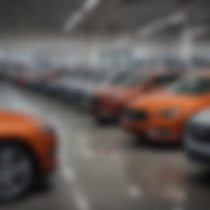 A diverse selection of vehicles available at Jerry Seiner Buick GMC, highlighting the inventory.