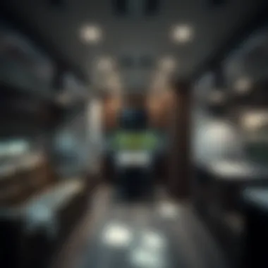 Spacious Interior Layout of the Keystone RV Hideout 301DBS Spacious interior layout of the Keystone RV Hideout 301DBS highlighting living space.