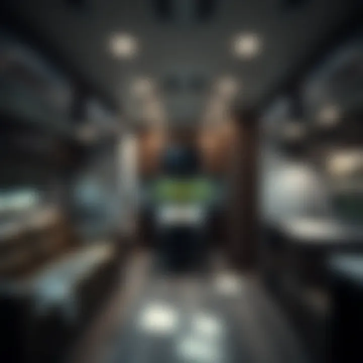 Spacious Interior Layout of the Keystone RV Hideout 301DBS Spacious interior layout of the Keystone RV Hideout 301DBS highlighting living space.