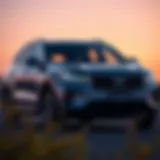 Exterior view of the Kia Sorento Plug-in Hybrid showcasing its sleek design