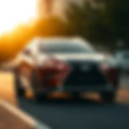 Lexus SUV exterior design showcasing sleek lines